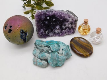 MIXED LOT ROCK STONE LAPIDARY SPECIMEN