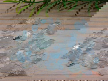 AQUAMARINE ROCK STONE LAPIDARY SPECIMEN