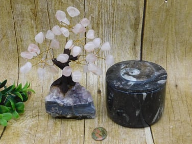 MIXED LOT ROCK STONE LAPIDARY SPECIMEN