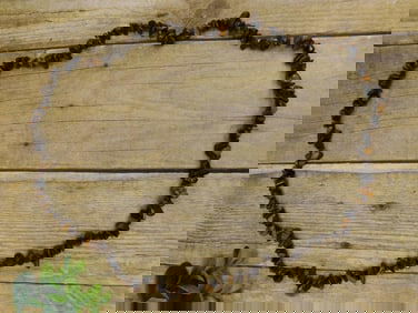 GENUINE STONE CHIP NECKLACE ROCK STONE LAPIDARY SPECIMEN