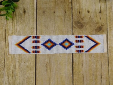 SEED BEAD NATIVE AMERICAN DESIGN BAND