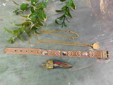 MIXED JEWELRY LOT ROCK STONE LAPIDARY SPECIMEN