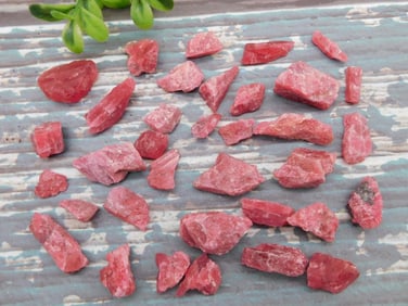 GEM RHODONITE ROCK STONE LAPIDARY SPECIMEN