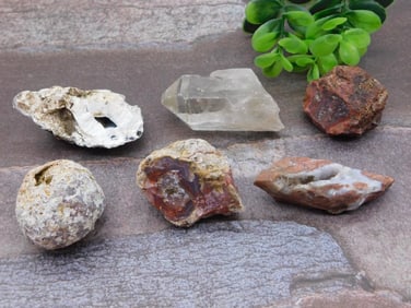 MIXED LOT ROCK STONE LAPIDARY SPECIMEN