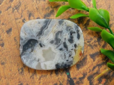 YELLOW CRAZY LACE ROCK STONE LAPIDARY SPECIMEN