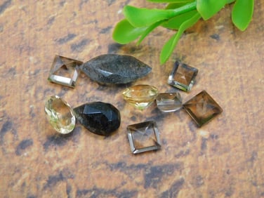 MIXED GEMSTONE ROCK STONE LAPIDARY SPECIMEN