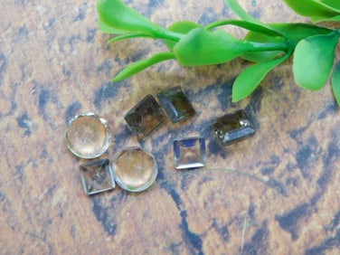 MIXED GEMSTONE ROCK STONE LAPIDARY SPECIMEN