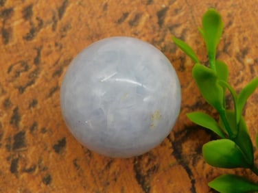 CELESTITE SPHERE ROCK STONE LAPIDARY SPECIMEN
