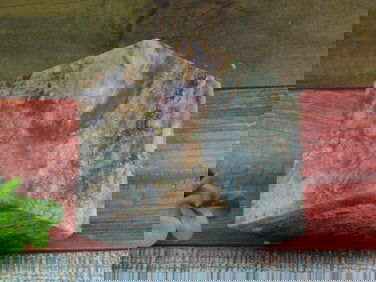 OCEAN JASPER BALANCING CUBE ROCK STONE LAPIDARY SPECIMEN