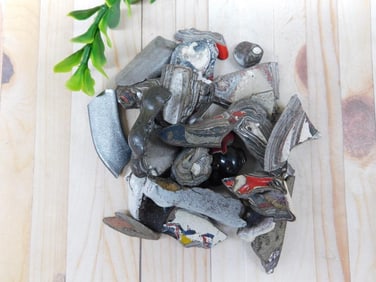 FORDITE MOTOR CITY AGATE ROCK STONE LAPIDARY SPECIMEN