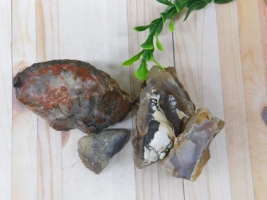 MIXED ROUGH ROCK ROCK STONE LAPIDARY SPECIMEN