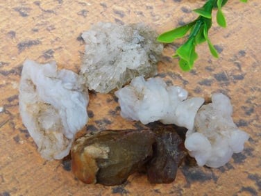 MIXED ROUGH ROCK ROCK STONE LAPIDARY SPECIMEN