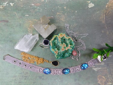 MIXED LOT ROCK STONE LAPIDARY SPECIMEN