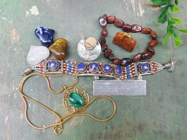 MIXED LOT ROCK STONE LAPIDARY SPECIMEN