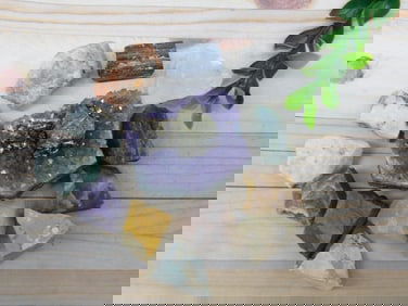 MIXED LOT ROCK STONE LAPIDARY SPECIMEN