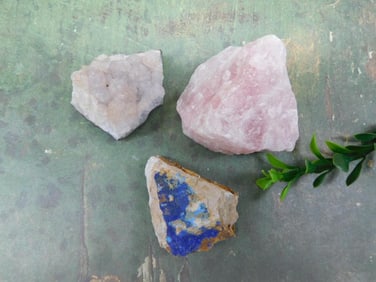 MIXED ROUGH ROCK ROCK STONE LAPIDARY SPECIMEN