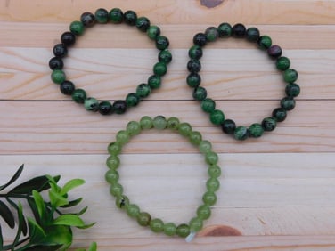 BEADED BRACELETS ROCK STONE LAPIDARY SPECIMEN