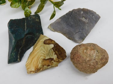 MIXED ROUGH ROCK ROCK STONE LAPIDARY SPECIMEN