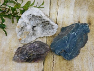 MIXED ROUGH ROCK ROCK STONE LAPIDARY SPECIMEN