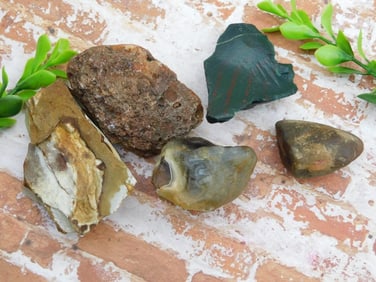 MIXED LOT ROCK STONE LAPIDARY SPECIMEN