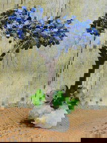 LAPIS TREE ROCK STONE LAPIDARY SPECIMEN