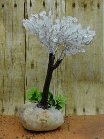 QUARTZ TREE ROCK STONE LAPIDARY SPECIMEN