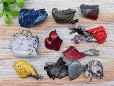 FORDITE MOTOR CITY AGATE ROCK STONE LAPIDARY SPECIMEN