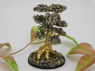 PYRITE TREE ROCK STONE LAPIDARY SPECIMEN