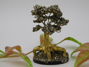 PYRITE TREE ROCK STONE LAPIDARY SPECIMEN
