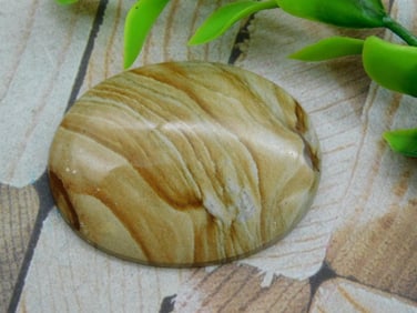 JASPER CABOCHON ROCK STONE LAPIDARY SPECIMEN