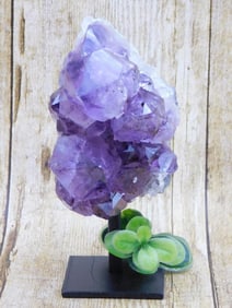 AMETHYST DISPLAY ROCK STONE LAPIDARY SPECIMEN