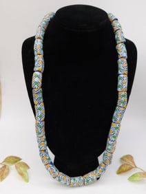 AFRICAN TRADE BEADS ROCK STONE LAPIDARY SPECIMEN