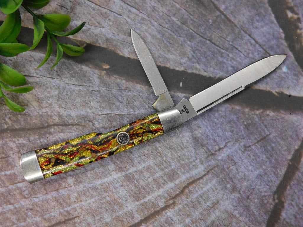 Case XX 1999 Knife with Multicolor Handle: Case XX 1999 Knife with Multicolor Handle