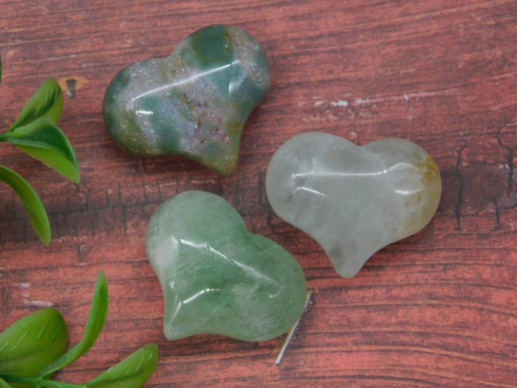 Stone Hearts Rock Stone Lapidary Specimen (1 of 2)