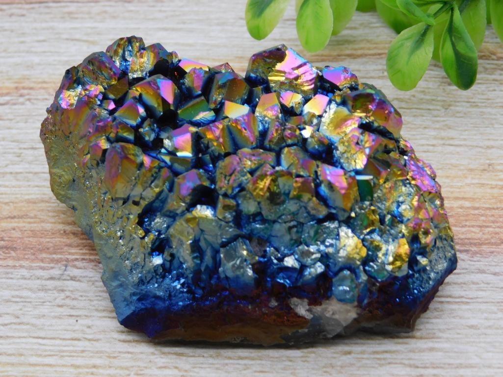 TITANIUM AMETHYST ROCK STONE LAPIDARY SPECIMEN (1 of 2)