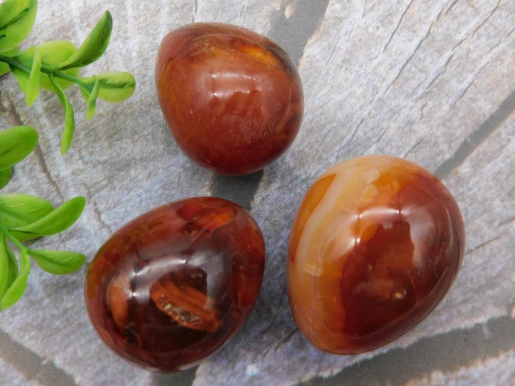 CARNELIAN ROCK STONE LAPIDARY SPECIMEN (1 of 2)