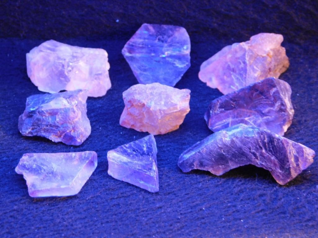 FLUORITE ROCK STONE LAPIDARY SPECIMEN (1 of 2)