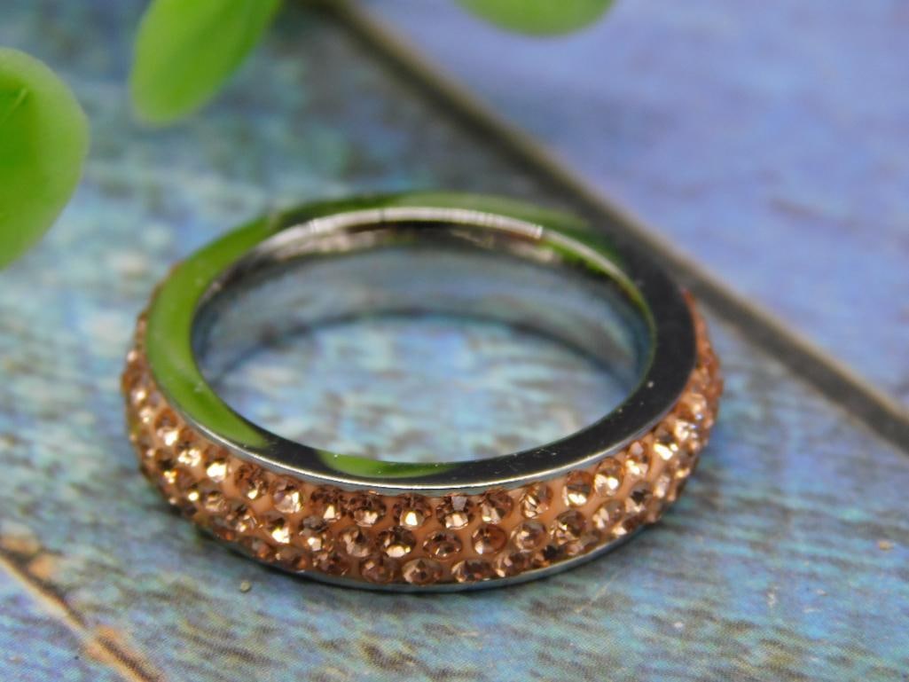 STONE RING ROCK STONE LAPIDARY SPECIMEN (1 of 2)