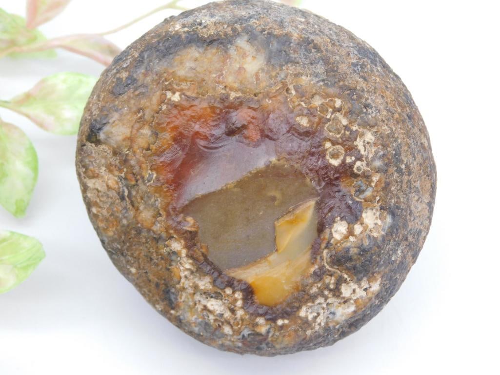 BRAZILIAN AGATE ROCK STONE LAPIDARY SPECIMEN (1 of 3)