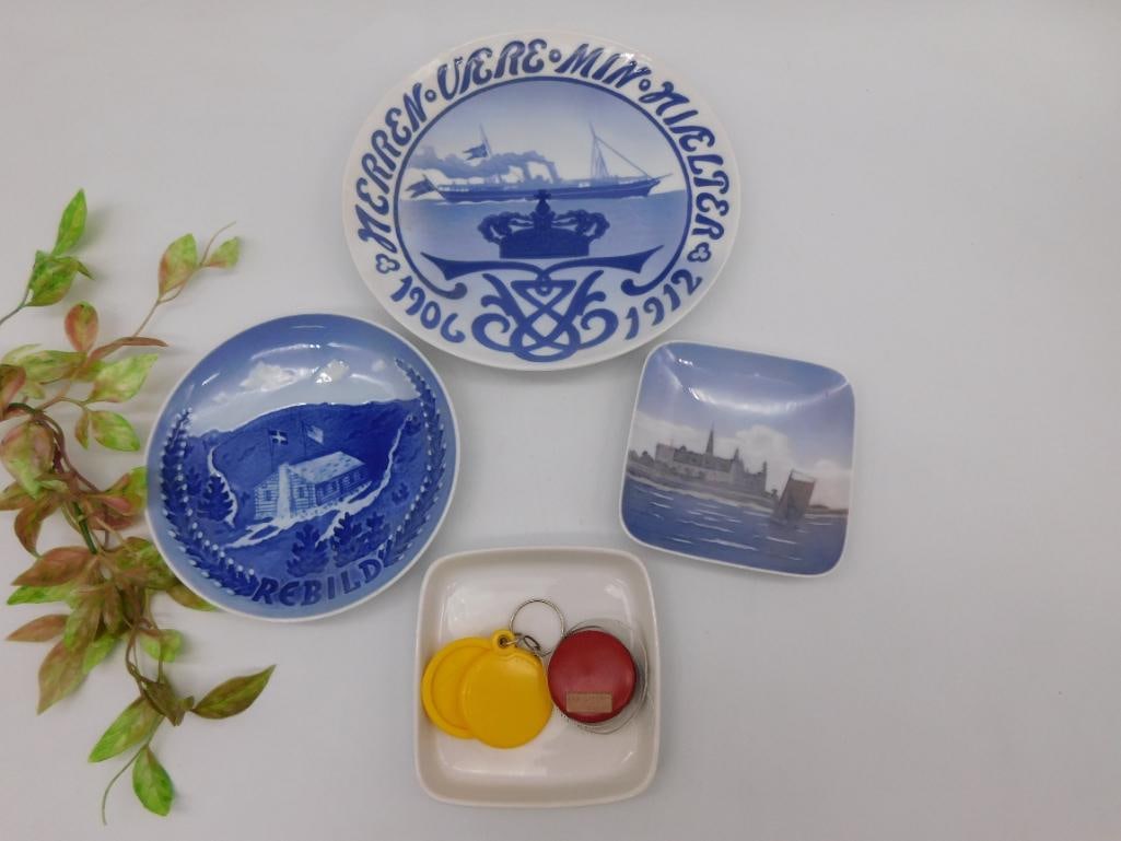 Collection of Danish and German Decorative Plates (1 of 8)