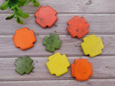 STONE BEADS ROCK STONE LAPIDARY SPECIMEN