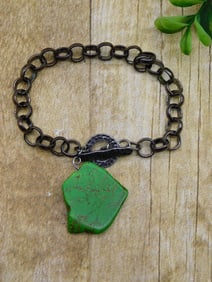 GENUINE STONE BRACELET ROCK STONE LAPIDARY SPECIMEN