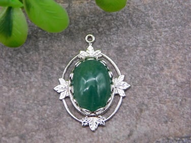 GENUINE STONE PENDANT ROCK STONE LAPIDARY SPECIMEN