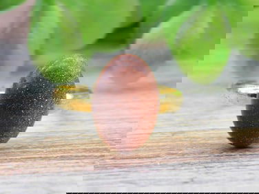 GOLDSTONE RING ROCK STONE LAPIDARY SPECIMEN