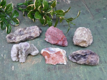 MIXED LOT ROCK STONE LAPIDARY SPECIMEN