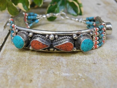 MIXED STONE BRACELET ROCK STONE LAPIDARY SPECIMEN