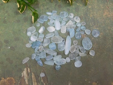 AQUAMARINE ROCK STONE LAPIDARY SPECIMEN