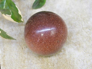 GOLDSTONE SPHERE ROCK STONE LAPIDARY SPECIMEN