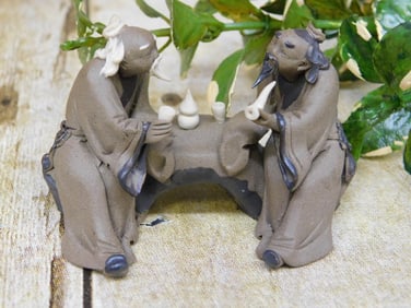 CLAY MUD MEN ROCK STONE LAPIDARY SPECIMEN