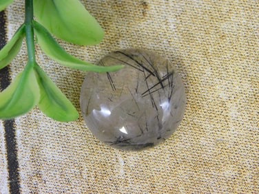 TOURMALATED QUARTZ ROCK STONE LAPIDARY SPECIMEN